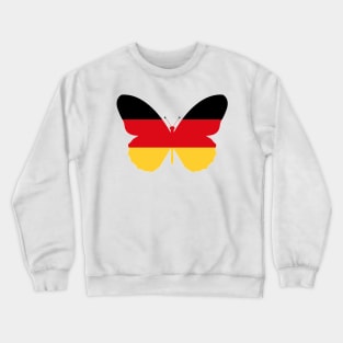 German Butterfly Flag Crewneck Sweatshirt